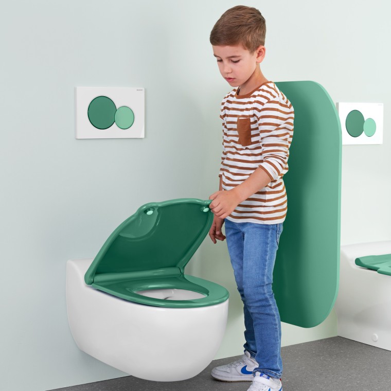 Geberit Bambini wandhangende wc voor kinderen Geberit Bambini wandhangende wc voor kinderen