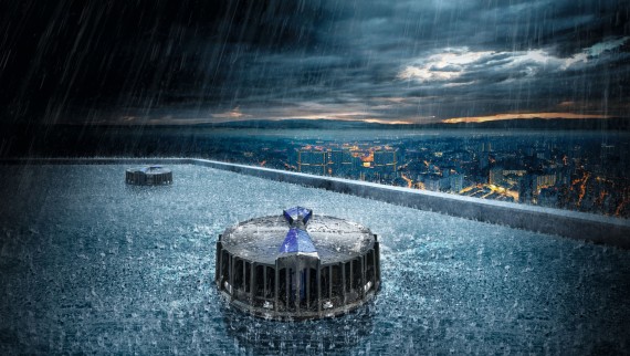 Geberit Pluvia: Hemelwaterafvoer door onderdruk Geberit Pluvia: Hemelwaterafvoer door onderdruk