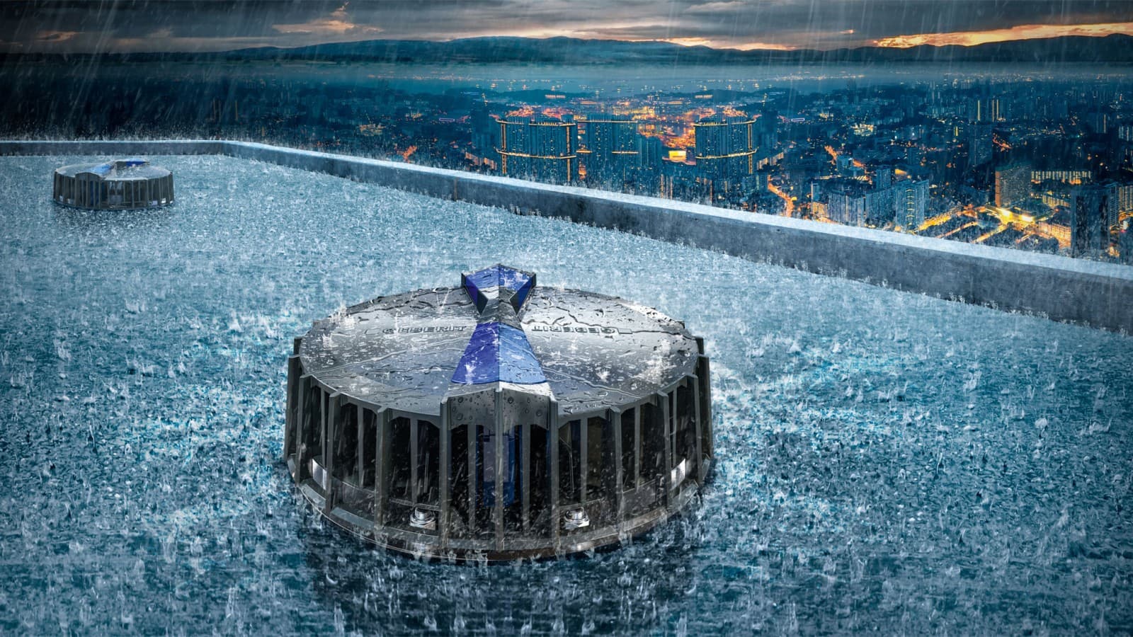 Hemelwaterafvoer Geberit Pluvia Hemelwaterafvoer Geberit Pluvia