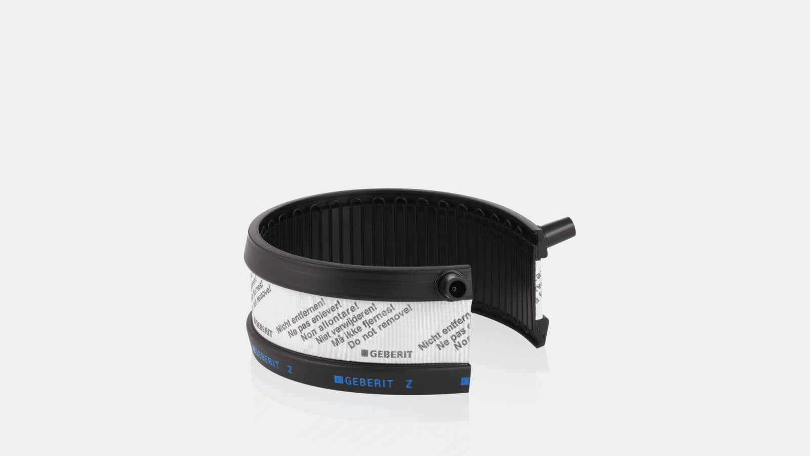 Geberit Pluvia: installatie van de vaste punten met Geberit elektrolasband Geberit Pluvia: installatie van de vaste punten met Geberit elektrolasband