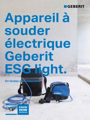 Geberit elektrisch lasapparaat