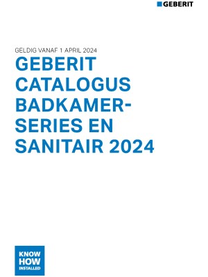 Geberit Catalogus Badkamerseries en Sanitair