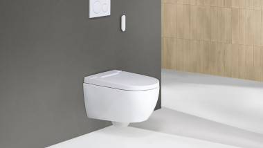 Geberit AquaClean Alba met afstandsbediening Sigma20