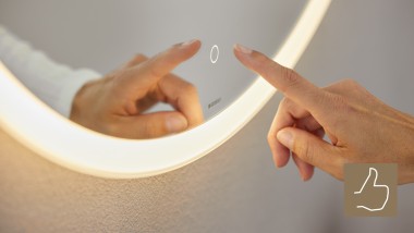 Miroir Geberit Option avec lumière